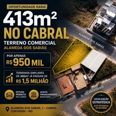 Terreno, 413 m² - Foto 1