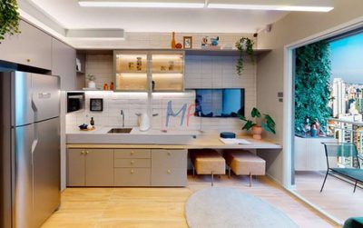 Apartamento, 1 quarto, 33 m² - Foto 3