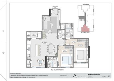 Apartamento, 2 quartos, 83 m² - Foto 2