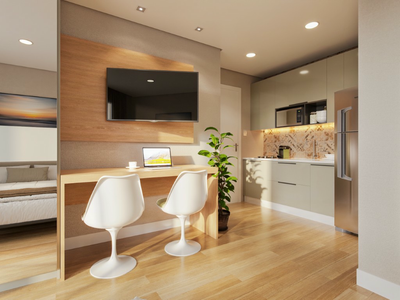 Apartamento, 1 quarto, 36 m² - Foto 5