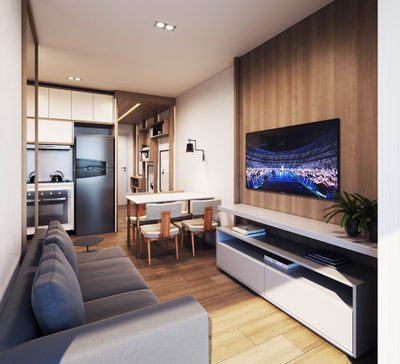 Apartamento, 1 quarto, 41 m² - Foto 4