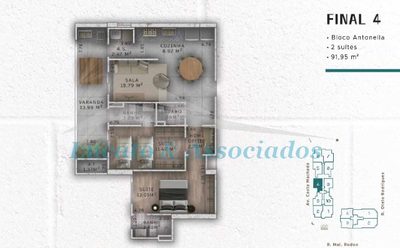 Apartamento, 2 quartos, 92 m² - Foto 4