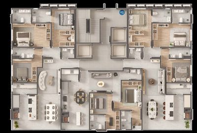 Apartamento, 3 quartos, 122 m² - Foto 3