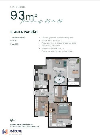Apartamento, 2 quartos, 71 m² - Foto 2