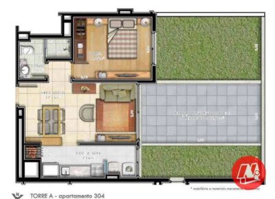 Apartamento, 2 quartos, 82 m² - Foto 3