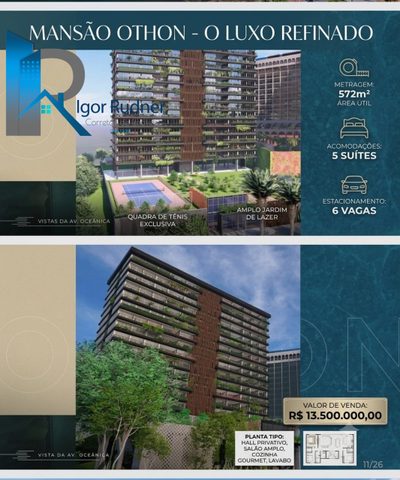 Apartamento, 5 quartos, 576 m² - Foto 2