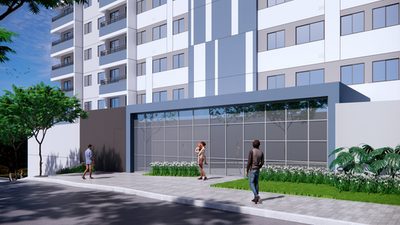 Apartamento, 2 quartos, 33 m² - Foto 2