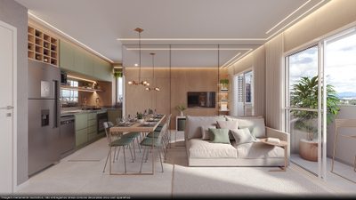 Apartamento, 1 quarto, 26 m² - Foto 2