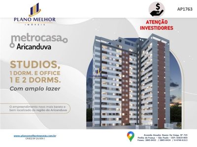 Apartamento, 1 quarto, 26 m² - Foto 3