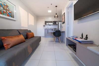 Flat/Apart Hotel, 1 quarto, 38 m² - Foto 3
