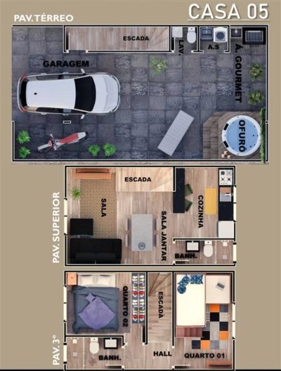 Casa, 2 quartos, 85 m² - Foto 4