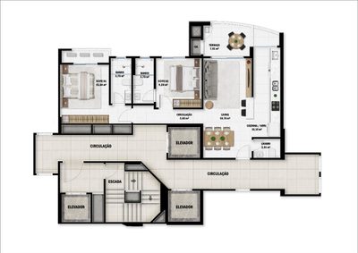 Apartamento, 3 quartos, 123 m² - Foto 4