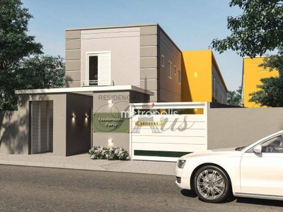 Sobrado, 2 quartos, 62 m² - Foto 1