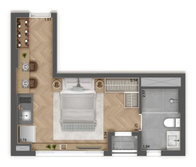 Apartamento, 3 quartos, 119 m² - Foto 4