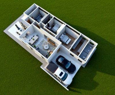 Casa de Condomínio, 3 quartos - Foto 4