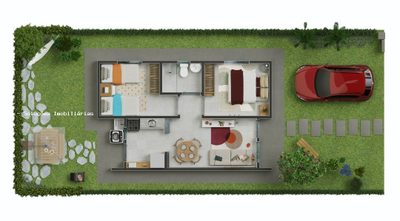 Casa, 2 quartos, 42 m² - Foto 2