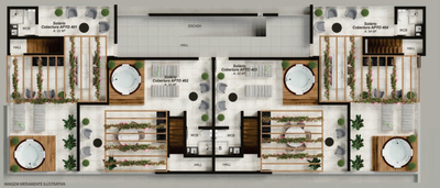 Cobertura, 2 quartos, 102 m² - Foto 3