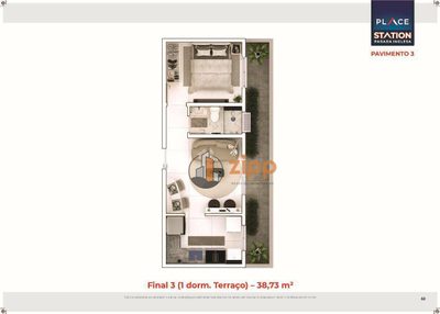 Apartamento, 1 quarto, 29 m² - Foto 4