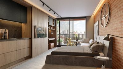 Apartamento, 1 quarto, 25 m² - Foto 5