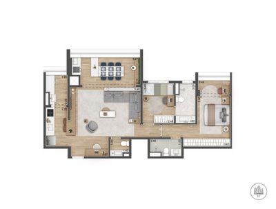Apartamento, 3 quartos, 95 m² - Foto 5