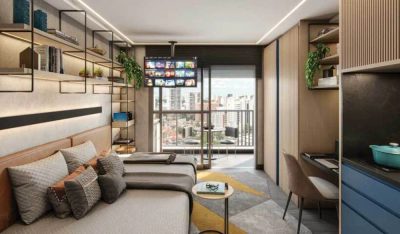 Apartamento, 1 quarto, 27 m² - Foto 1