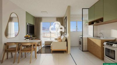 Apartamento, 2 quartos, 48 m² - Foto 1