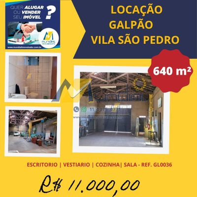 Depósito-Galpão, 640 m² - Foto 3
