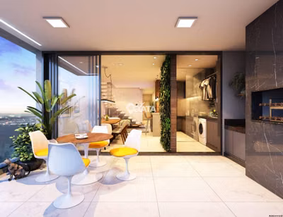 Cobertura, 3 quartos, 152 m² - Foto 3