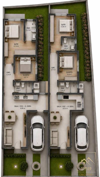 Casa, 2 quartos, 63 m² - Foto 4