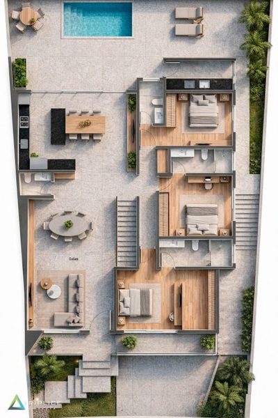 Casa de Condomínio, 3 quartos - Foto 5