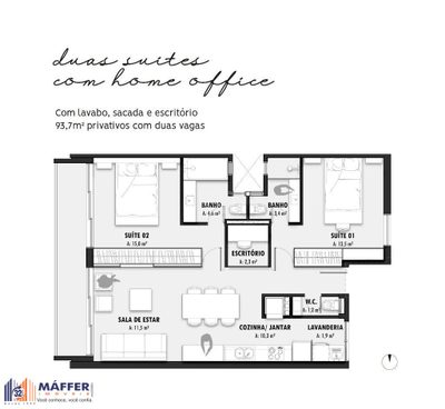 Apartamento, 2 quartos, 93 m² - Foto 4