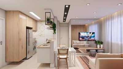 Apartamento, 2 quartos, 34 m² - Foto 2