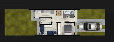 Casa, 2 quartos, 40 m² - Foto 1
