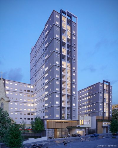 Apartamento, 2 quartos, 44 m² - Foto 2