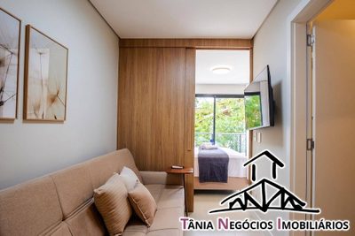 Flat/Apart Hotel, 1 quarto, 28 m² - Foto 1