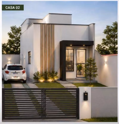 Casa, 2 quartos, 50 m² - Foto 1