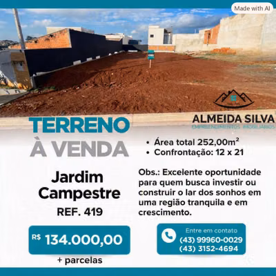 Terreno, 252 m² - Foto 1