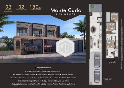 Casa, 3 quartos, 150 m² - Foto 1