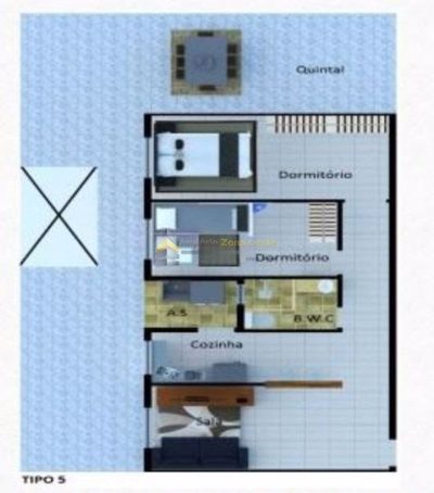 Prédio Inteiro, 41 m² - Foto 4