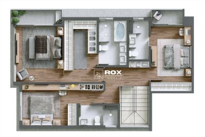 Cobertura, 3 quartos, 225 m² - Foto 2