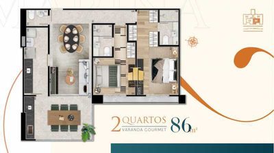 Apartamento, 2 quartos, 86 m² - Foto 4