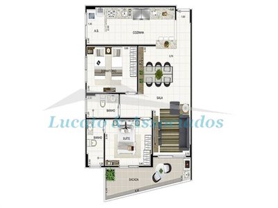Apartamento, 1 quarto, 44 m² - Foto 4