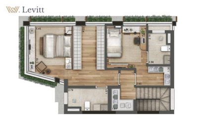 Cobertura, 3 quartos, 182 m² - Foto 1