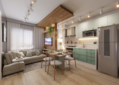 Apartamento, 2 quartos, 34 m² - Foto 3