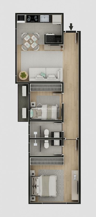 Apartamento, 2 quartos, 62 m² - Foto 4