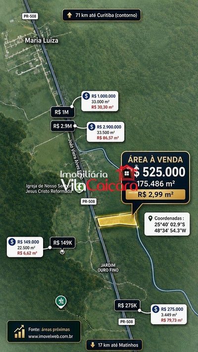 Terreno, 18 hectares - Foto 5
