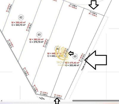 Loteamento e Condomínio, 353 m² - Foto 1