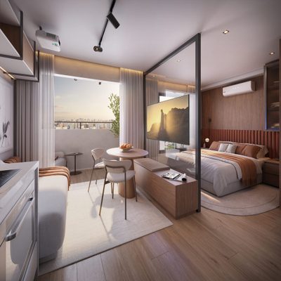 Apartamento, 1 quarto, 27 m² - Foto 4