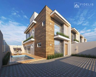 Sobrado, 3 quartos, 92 m² - Foto 1