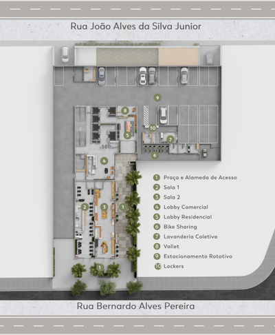 Apartamento, 1 quarto, 67 m² - Foto 2
